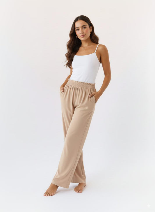 PANTALON DAMA RESORTE BOLSILLO